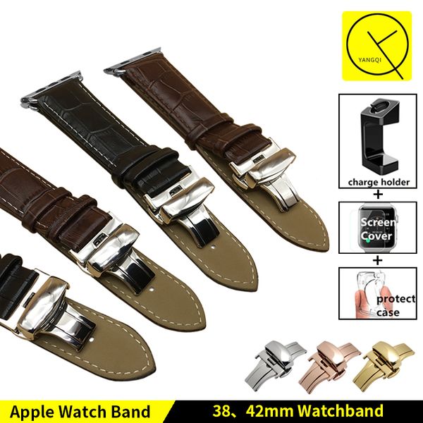 iwatch Watchband Замена Качество Подлинная кожа запястье Band Ремни для часов для Apple Watch Stra
iwatch Watchband Замена Качество Подлинная кожа запястье Band Ремни для часов для Apple Watch Stra