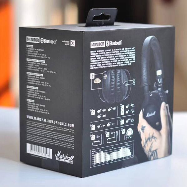 marshall noise bluetooth bass stereo with headset monitor mic cancelling earphones foldable hi-fi deep monitor dj headphones leather rxbrr, Brown;gray
marshall noise bluetooth bass stereo with headset monitor mic cancelling earphones foldable hi-fi deep monitor dj headphones leather rxbrr, Brown;gray