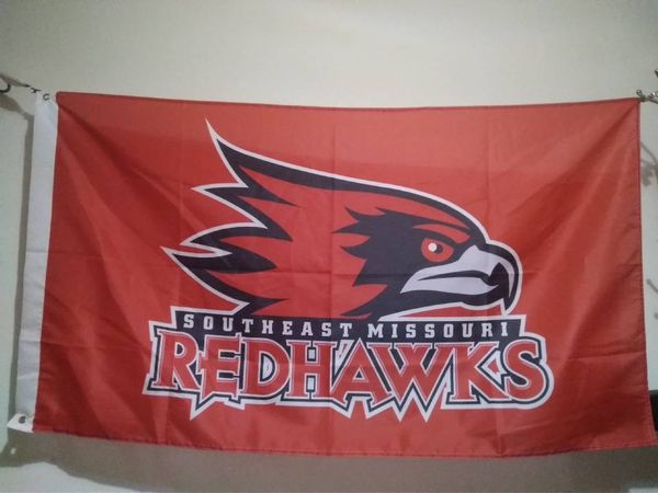 SEMO Redhawks Flag 90 x 150 cm Polyester Southeast Missouri State NCAA Stars And Stripes Banner 
SEMO Redhawks Flag 90 x 150 cm Polyester Southeast Missouri State NCAA Stars And Stripes Banner