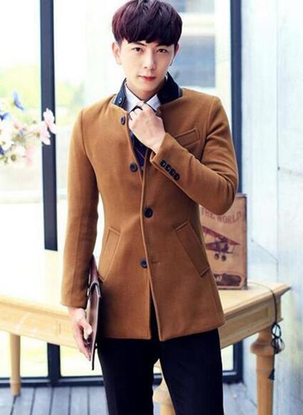 men's autumn/winter in europe and the new leisure fashion cloth loose cultivate one's morality trench coat / m-2xl, Black
men's autumn/winter in europe and the new leisure fashion cloth loose cultivate one's morality trench coat / m-2xl, Black