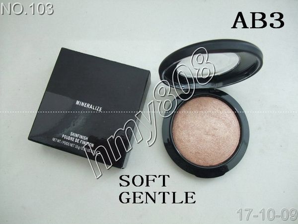 

Новое Прибытие Лицо Минерализовать Skinfinish Poudre Пудры Для Лица!10г(24pcs/много)+подарок