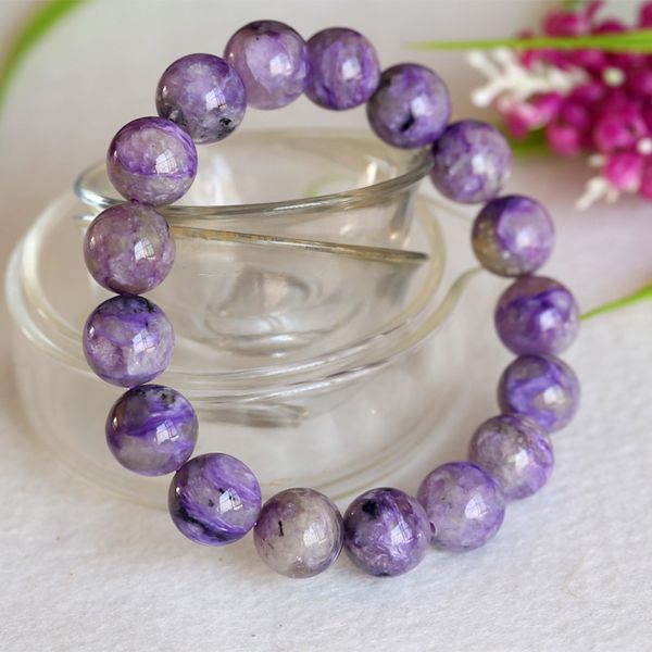 natural genuine purple charoite finished stretch bracelet round loose 10-14mm beads jewelry diy 04397, Black
natural genuine purple charoite finished stretch bracelet round loose 10-14mm beads jewelry diy 04397, Black