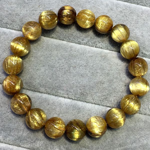 natural genuine arrange titanium gold hair rutile quartz cat's eye stretch bracelet round beads 9.8mm 04516, Black
natural genuine arrange titanium gold hair rutile quartz cat's eye stretch bracelet round beads 9.8mm 04516, Black