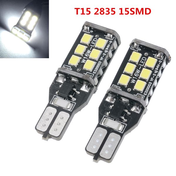 

Ошибка бесплатно T15 / T10 2835 15smd светодиодов автомобилей свет лампы лампы для резерв