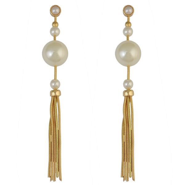 idealway fashion jewelry 18k gold plated alloy geometry shape pearl simple pendant waterdrop fish hook dangle stud earrings, Golden
idealway fashion jewelry 18k gold plated alloy geometry shape pearl simple pendant waterdrop fish hook dangle stud earrings, Golden