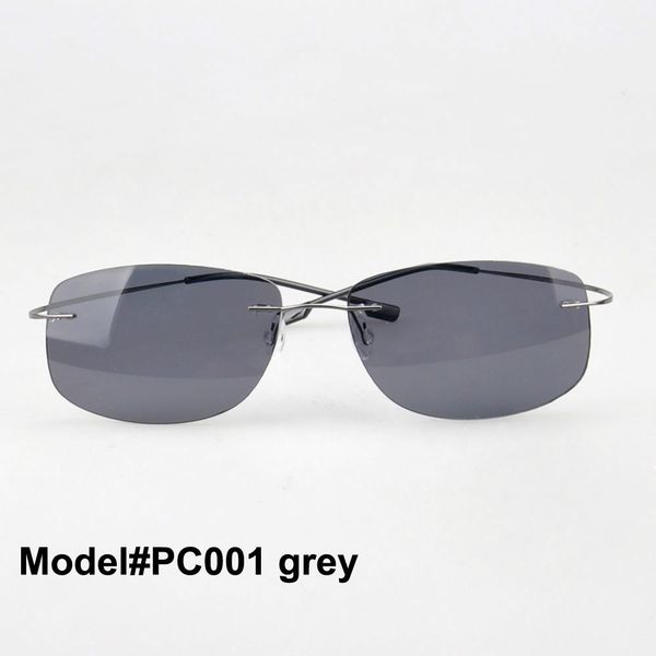 wholesale-pc001 rimless memory titanium eyewear polarized polycarbonate sunglasses, White;black
wholesale-pc001 rimless memory titanium eyewear polarized polycarbonate sunglasses, White;black