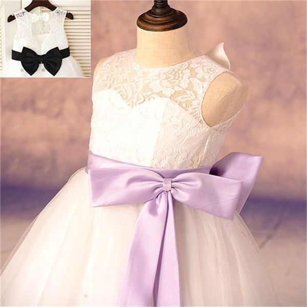 real flower girl dresses with bows sash new communion ball party pageant dress for wedding little girls kids/children dress, White;blue
real flower girl dresses with bows sash new communion ball party pageant dress for wedding little girls kids/children dress, White;blue