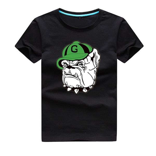 2017 summer 3-11y short sleeve children shirt boys girl kids clothes color black laugh fat dog honest fashion dog beautifull flower hat show, Blue
2017 summer 3-11y short sleeve children shirt boys girl kids clothes color black laugh fat dog honest fashion dog beautifull flower hat show, Blue