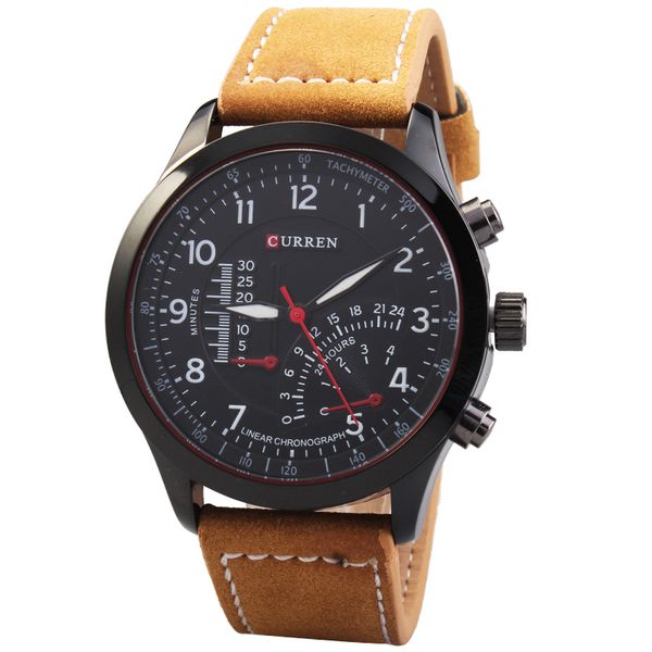 Fashion CURREN 8152 Men's Quartz Watches Top Brand Luxury Men Wristwatches Men Military Relogio Masculino Leather Band Sports Quartz Watch
Fashion CURREN 8152 Men's Quartz Watches Top Brand Luxury Men Wristwatches Men Military Relogio Masculino Leather Band Sports Quartz Watch