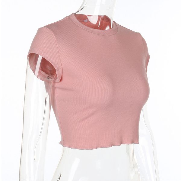wholesale-womens lady loose pullover t shirt short sleeve pink soft breathable cotton crop t-shirt fashion shirt new summer, White
wholesale-womens lady loose pullover t shirt short sleeve pink soft breathable cotton crop t-shirt fashion shirt new summer, White