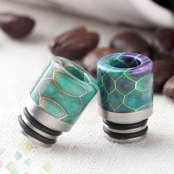510 Drip Tips Stainless Steel + Epoxy Resin Drip Tip Grid Wave 510 Mouthpiece for 510 Atomizer E Cigarette DHL Free
510 Drip Tips Stainless Steel + Epoxy Resin Drip Tip Grid Wave 510 Mouthpiece for 510 Atomizer E Cigarette DHL Free