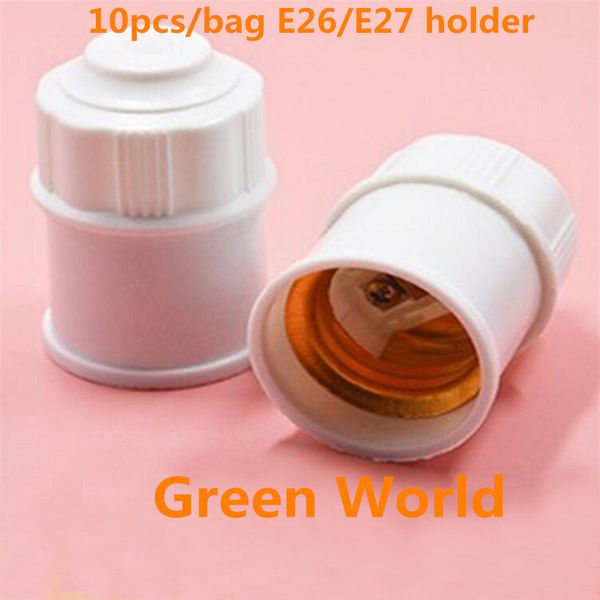 10pcs/bag white bakelite lampholder e27 edison lamp holder plastic shell round base e27 socket lamp bulb holder
10pcs/bag white bakelite lampholder e27 edison lamp holder plastic shell round base e27 socket lamp bulb holder