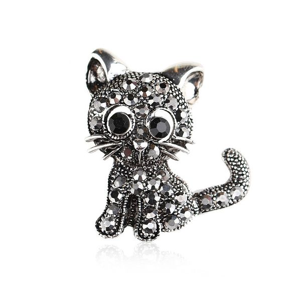 different beautiful rhinestone cat brooches animal pins gold color enamel decoration accessories shirt corsage souvenir holiday gift, Gray
different beautiful rhinestone cat brooches animal pins gold color enamel decoration accessories shirt corsage souvenir holiday gift, Gray
