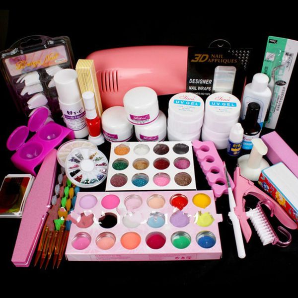 manicure set acrylic nail art salon supplies kit tool with uv lamp uv gel nail polish diy makeup full set
manicure set acrylic nail art salon supplies kit tool with uv lamp uv gel nail polish diy makeup full set