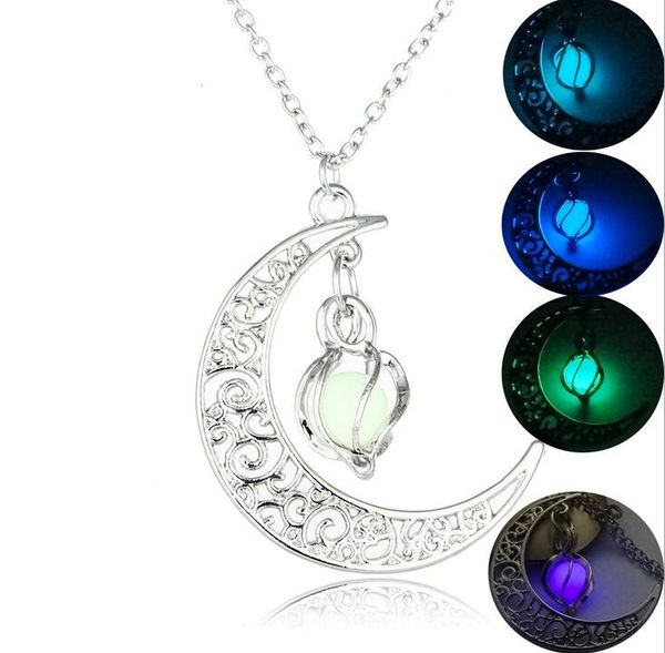 new funique fashion luminous glow in the dark necklace sailor moon pendant necklace for women heart necklace, Silver
new funique fashion luminous glow in the dark necklace sailor moon pendant necklace for women heart necklace, Silver