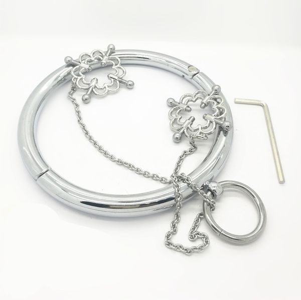 bondage collar stainless womenjouets slave sexuelstoys adults in clamps games metal fetish erotic flirting products toys for eoam, Red;black
bondage collar stainless womenjouets slave sexuelstoys adults in clamps games metal fetish erotic flirting products toys for eoam, Red;black