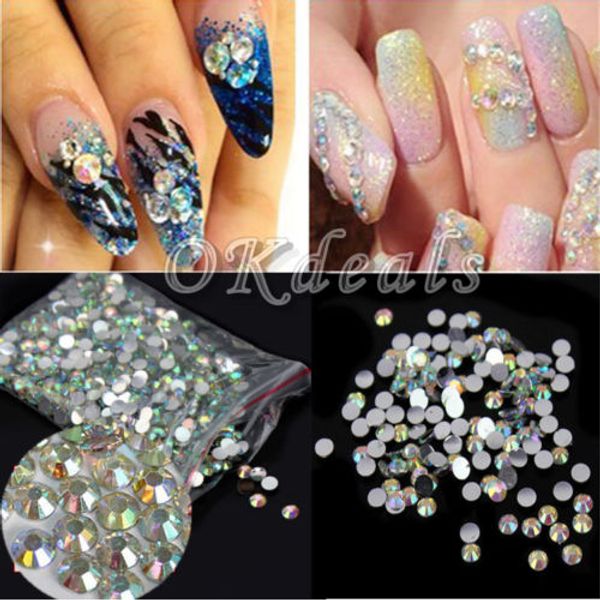 2000pcs 3mm Sparkling Resin Crystal AB Round Rhinestones Flatback Nail Art DIY Hot
2000pcs 3mm Sparkling Resin Crystal AB Round Rhinestones Flatback Nail Art DIY Hot