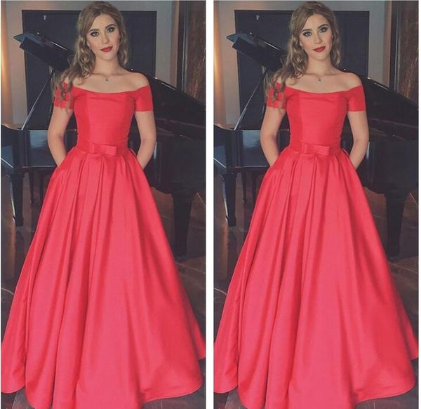 2017 new elegant red off the shoulder evening dresses with bow a line floor length zipper back formal prom party dresses evening wear, Black;red
2017 new elegant red off the shoulder evening dresses with bow a line floor length zipper back formal prom party dresses evening wear, Black;red