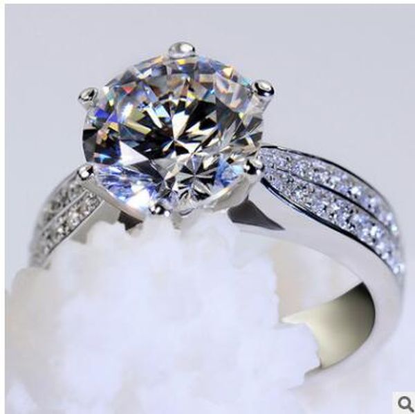 Fashion platinum plating ms roundness love diamond ring micro diamond ring with high carbon diamond ring
Fashion platinum plating ms roundness love diamond ring micro diamond ring with high carbon diamond ring