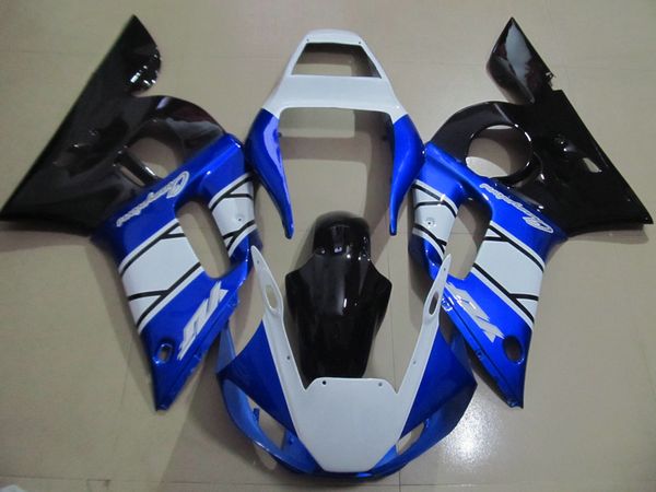 motorcycle fairing kit for yamaha yzf r6 98 99 00 01 02 blue white black fairings set yzfr6 1998-2002 ot06
motorcycle fairing kit for yamaha yzf r6 98 99 00 01 02 blue white black fairings set yzfr6 1998-2002 ot06