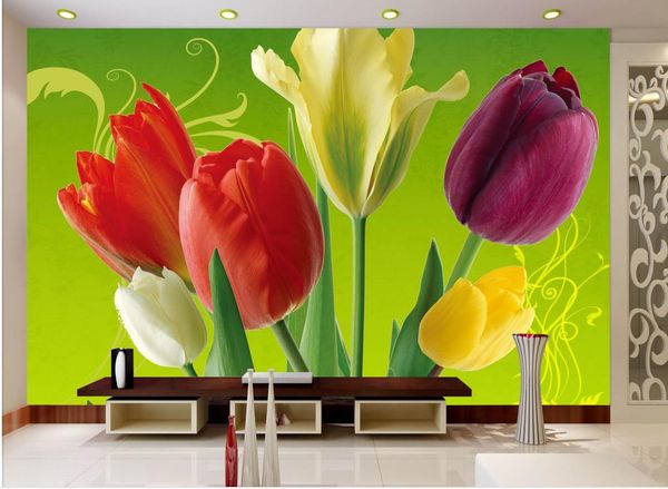 fresh tulip living room tv sofa background mural 3d wallpaper 3d wall papers for tv backdrop
fresh tulip living room tv sofa background mural 3d wallpaper 3d wall papers for tv backdrop