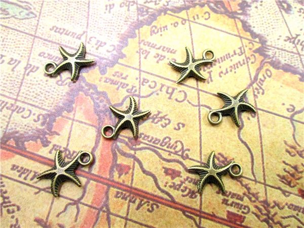 60pcs--starfish charms, antique bronze 2 sided lovely mini starfish charms pendant 14x17mm, Bronze;silver
60pcs--starfish charms, antique bronze 2 sided lovely mini starfish charms pendant 14x17mm, Bronze;silver