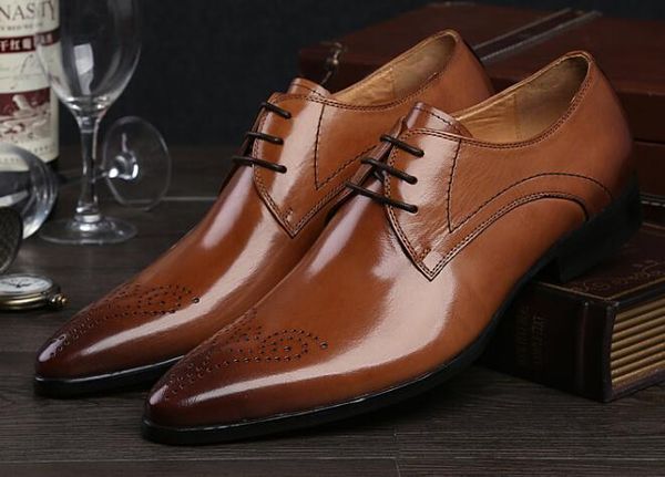 men's shoes oxfords brown&black genuine leather men dress shoes italy luxury wedding man shoes size:37-44
men's shoes oxfords brown&black genuine leather men dress shoes italy luxury wedding man shoes size:37-44