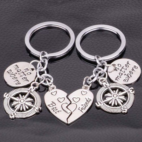 Best friend no matter where keyring compass keychain Pendant for Mother's Day gift Heart-shaped key chain letter keychain Drop Ship 170718
Best friend no matter where keyring compass keychain Pendant for Mother's Day gift Heart-shaped key chain letter keychain Drop Ship 170718