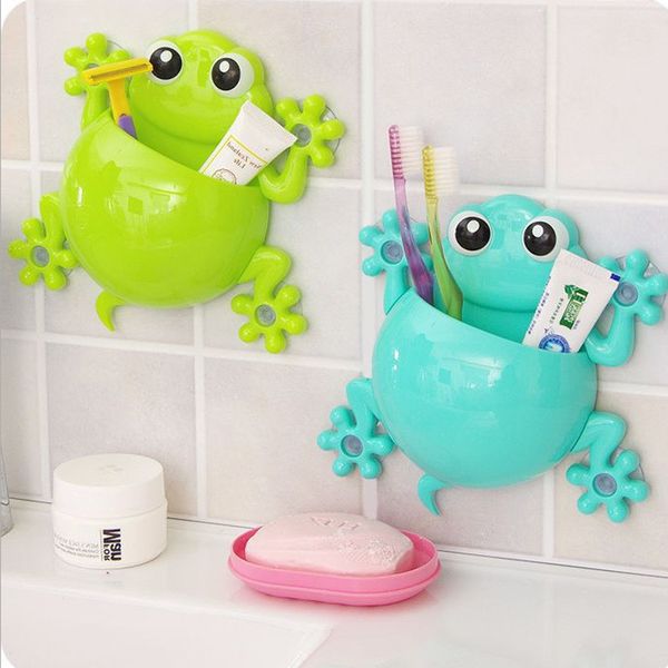 new cute cartoon frog model toothbrush holder sucker type toothbrush holder bathroom tool toothbrush supplies ia698
new cute cartoon frog model toothbrush holder sucker type toothbrush holder bathroom tool toothbrush supplies ia698