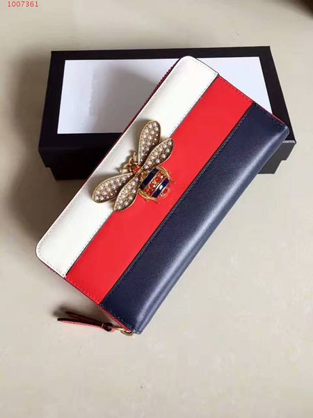 2017 the new high end customization luxury real leather fashion simple and elegant quality women's the wallet, Red;black
2017 the new high end customization luxury real leather fashion simple and elegant quality women's the wallet, Red;black