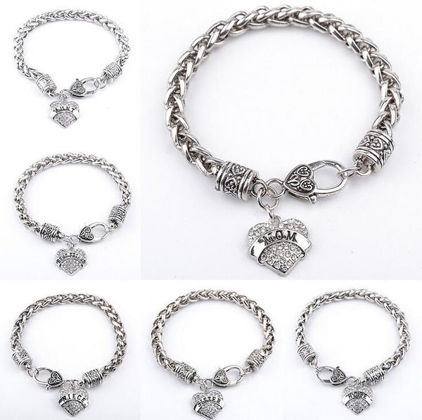sister mimi nana family members fashion full diamond heart bracelet fb131 mix order 20 pieces a lot charm bracelets, Golden;silver
sister mimi nana family members fashion full diamond heart bracelet fb131 mix order 20 pieces a lot charm bracelets, Golden;silver