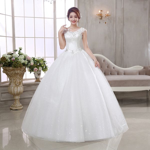 latest 2017 wedding dresses gorgeous ball gown romantic princess formal dress white/ivory elegant lace up back bridal gown
latest 2017 wedding dresses gorgeous ball gown romantic princess formal dress white/ivory elegant lace up back bridal gown