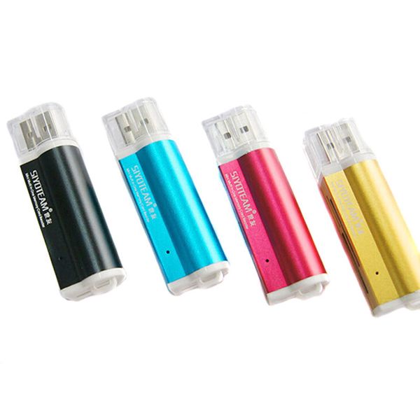 Все в 1 USB 2.0 Multi чтения карт памяти адаптер Разъем для Micro SD MMC SDHC TF M2 Memory Stick MS Duo RS-MMC
Все в 1 USB 2.0 Multi чтения карт памяти адаптер Разъем для Micro SD MMC SDHC TF M2 Memory Stick MS Duo RS-MMC