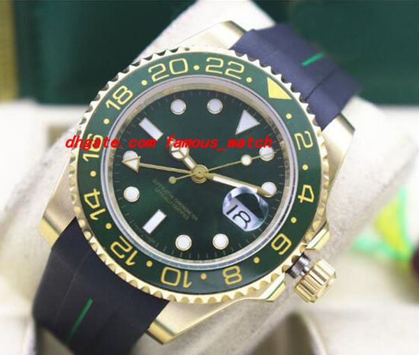luxury 40mm 18k yellow gold rubber bracelet ii ceramic green dial # 116718 warranty mechanical men watches new arrival, Slivery;brown
luxury 40mm 18k yellow gold rubber bracelet ii ceramic green dial # 116718 warranty mechanical men watches new arrival, Slivery;brown