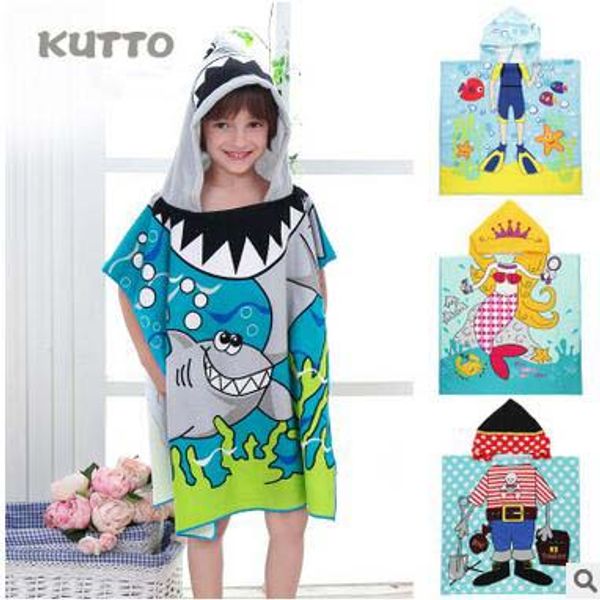 Creative Beach Towels Kids Robes Bathrobe Funny Cartoon Towels Cape Hooded Cloak Children Cute Printed Swimming Towels
Creative Beach Towels Kids Robes Bathrobe Funny Cartoon Towels Cape Hooded Cloak Children Cute Printed Swimming Towels