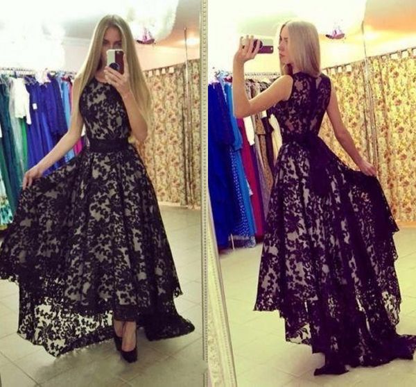 2021 red prom dress black lace dress short evening dress abendkleider arabic evening gown, Black;red
2021 red prom dress black lace dress short evening dress abendkleider arabic evening gown, Black;red