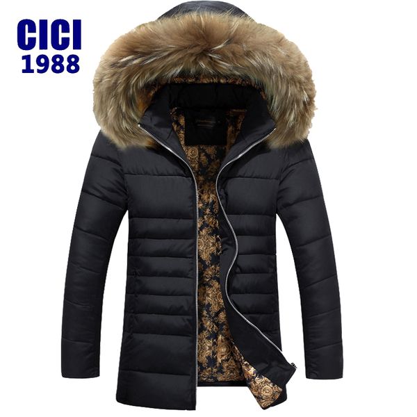 wholesale- 2016 men hooded down jacket coat thick winter parka warm duck down padded 120, Black
wholesale- 2016 men hooded down jacket coat thick winter parka warm duck down padded 120, Black