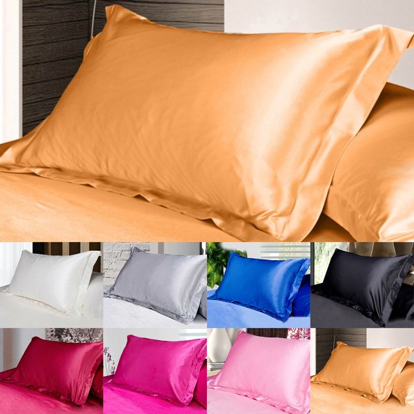 wholesale- silk satin pillow cover case pillowcase home multicolor ice silk simulation of pure silk single pillowcases 2017 fashion new
wholesale- silk satin pillow cover case pillowcase home multicolor ice silk simulation of pure silk single pillowcases 2017 fashion new