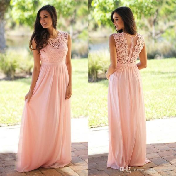 only $59 pink bridesmaid dresses jewel chiffon floor length lace zipper back long wedding guest dresses maid formal party dresses cheap, White;pink
only $59 pink bridesmaid dresses jewel chiffon floor length lace zipper back long wedding guest dresses maid formal party dresses cheap, White;pink