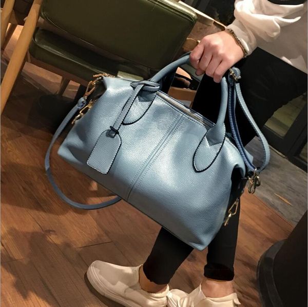 wholesale-2016 famous enuine leather new women boston bag female bag women crossbody bag black ladies tote
wholesale-2016 famous enuine leather new women boston bag female bag women crossbody bag black ladies tote