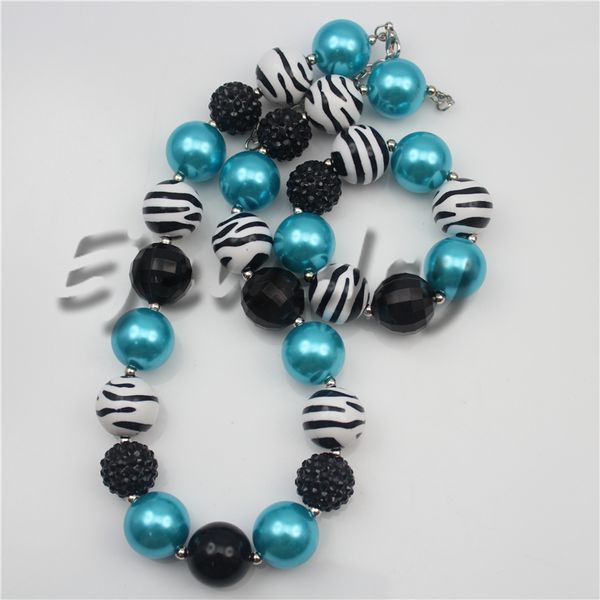 fashion jewelry zebra stripe beads chunky necklace blue pearl&black rhinestone beads chunky bubblegum necklace &bracelet set cb754, Silver
fashion jewelry zebra stripe beads chunky necklace blue pearl&black rhinestone beads chunky bubblegum necklace &bracelet set cb754, Silver