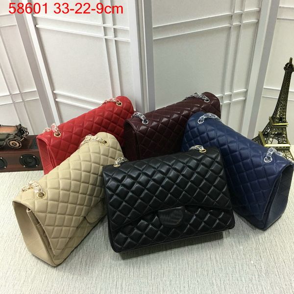 New fa hion women bag lamb kin double buckle tote handbag de igner bag diamond lattice houlder bag 58601
New fa hion women bag lamb kin double buckle tote handbag de igner bag diamond lattice houlder bag 58601