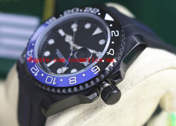 luxury ii 116710b 40mm ceramic bezel batman pvd coating black/blue rubber bracelet automatic mechanical men watches new arrival, Slivery;brown
luxury ii 116710b 40mm ceramic bezel batman pvd coating black/blue rubber bracelet automatic mechanical men watches new arrival, Slivery;brown