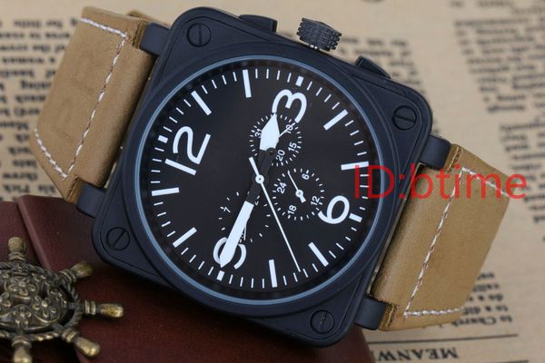 men's watches automatic mechanicl stainless steel watch bell aviation limited edition dive black rubber silver blue wristwatch, Slivery;brown
men's watches automatic mechanicl stainless steel watch bell aviation limited edition dive black rubber silver blue wristwatch, Slivery;brown