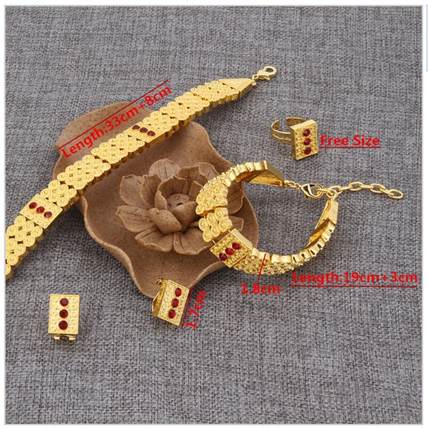 new arrival ethiopian jewelry 24k real gold gf neck chokers necklace bracelet earring ring sets eritrea habesha africa women heavy thick, Black
new arrival ethiopian jewelry 24k real gold gf neck chokers necklace bracelet earring ring sets eritrea habesha africa women heavy thick, Black