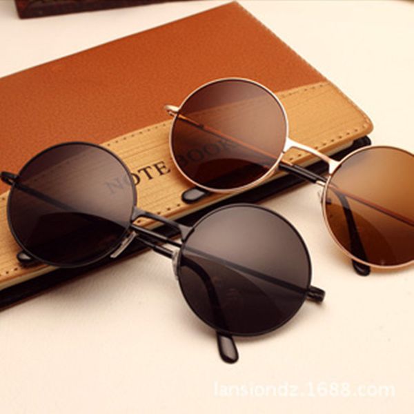 wholesale-vintage round gold sunglasses female male black sunglasses mirror eyewear sun glasses for women men brand designer uv400, White;black
wholesale-vintage round gold sunglasses female male black sunglasses mirror eyewear sun glasses for women men brand designer uv400, White;black