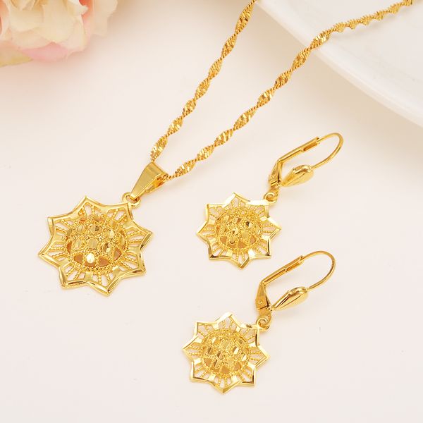 ethiopian 14k yellow solid fine gold gf filled set jewelry anise pendant chain earrings african bride wedding technology bijoux, Silver
ethiopian 14k yellow solid fine gold gf filled set jewelry anise pendant chain earrings african bride wedding technology bijoux, Silver
