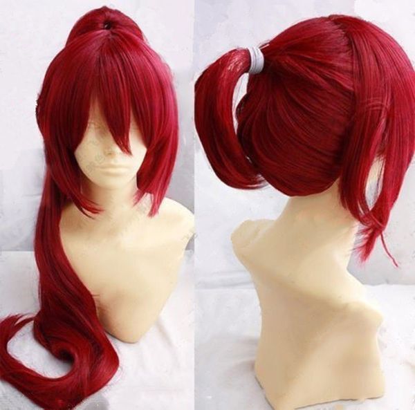 gt;>long red cosplay women puella magi madoka magica kyoko sakura wig clip ponytail, Black;brown
gt;>long red cosplay women puella magi madoka magica kyoko sakura wig clip ponytail, Black;brown
