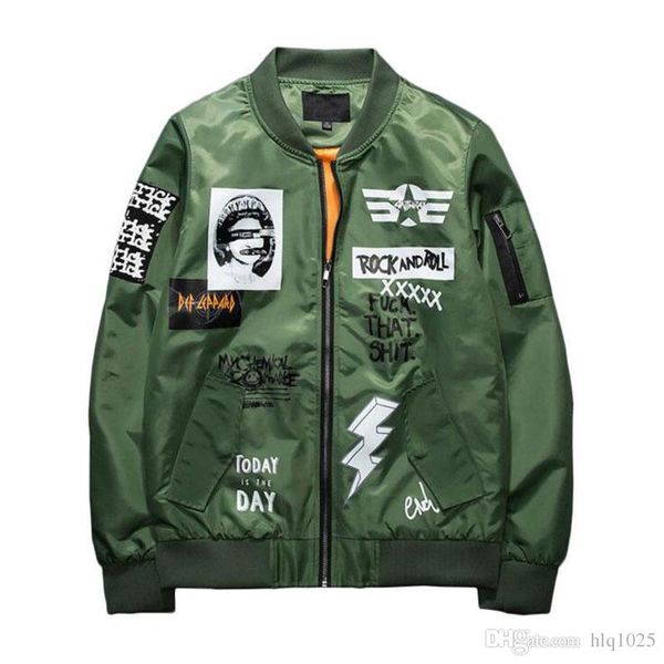 KANYE tour MA1 pilot jackets black green flight japanese MA-1 Coats Jackets free shipping
KANYE tour MA1 pilot jackets black green flight japanese MA-1 Coats Jackets free shipping