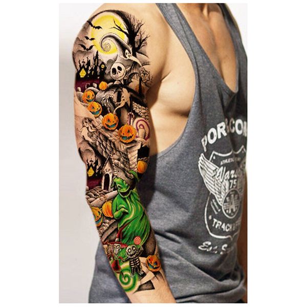 3pcs waterproof temporary tattoos sleeve body art men women colorful fake tattoo paper tattoo sticker arm stockings fake tattoos
3pcs waterproof temporary tattoos sleeve body art men women colorful fake tattoo paper tattoo sticker arm stockings fake tattoos